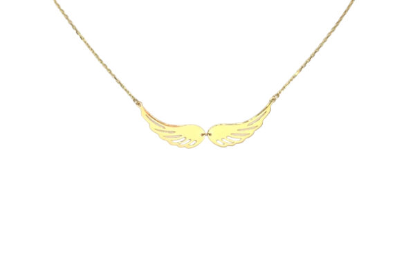 Arany Láncok 14 karátos Dupla Angyal szárnyas Női lánc (Nr.86) webshop