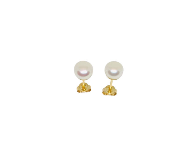 Arany Női fülbevaló 14 karátos Gyöngyös stekkeres fülbevaló (Nr.9) webshop