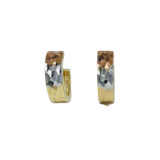 Arany Női fülbevaló 14 karátos Vésett karika fülbevaló (Nr.10) webshop