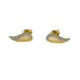 Arany Női fülbevaló 14 karátos Angyal szárnyas stekkeres fülbevaló (Nr.13) webshop