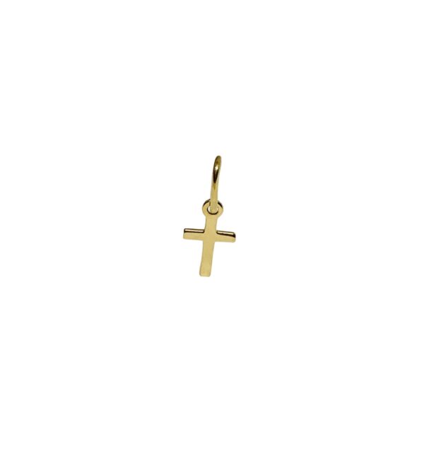 Arany Medálok 14 karátos Mini kő nélküli kereszt medál (Nr.23) webshop