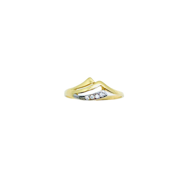 Arany Gyűrűk 14 karátos Köves gyűrű (Nr.26) webshop