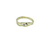 Arany Gyűrűk 14 karátos Sárga arany köves gyűrű (Nr.28) webshop