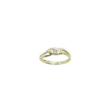 Arany Gyűrűk 14 karátos Sárga arany köves gyűrű (Nr.28) webshop
