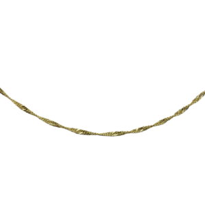 Arany Láncok 14 karátos Sárga arany szingapúri tipusú vékony lánc (Nr.5) webshop