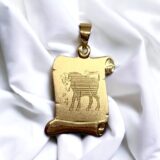 Arany Medálok 14 karátos Bika arany medál (Nr.50) webshop