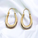 Arany Női fülbevaló 14 karátos Kreola fülbevaló (Nr.20) webshop