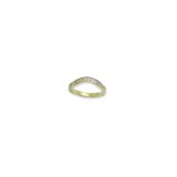 Arany Karikagyűrűk 14 karátos Hullámos sárga arany karikagyűrű ( Nr.27) webshop
