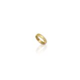 Arany Karikagyűrűk 14 karátos Fehér és Sárga arany hullámos karikagyűrű (Nr.30) webshop