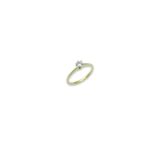 Arany Gyűrűk 14 karátos Sárga arany 1 köves eljegyzési gyűrű (Nr.37) webshop