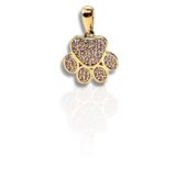 Arany Medálok 14 karátos Kutya tappancsos köves medál (Nr.68) webshop