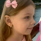 Arany Kislány fülbevalók 14 karátos Dupla szíves kislány fülbevaló (Nr.24) webshop