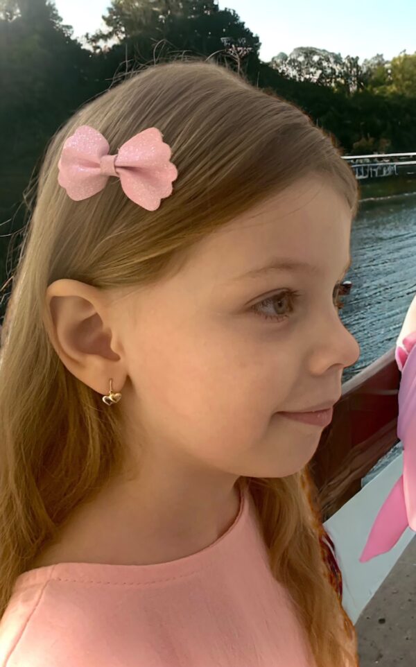 Arany Kislány fülbevalók 14 karátos Dupla szíves kislány fülbevaló (Nr.24) webshop