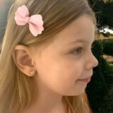 Arany Kislány fülbevalók 14 karátos Pillangós stekkeres kislány fülbevaló (Nr.33) webshop