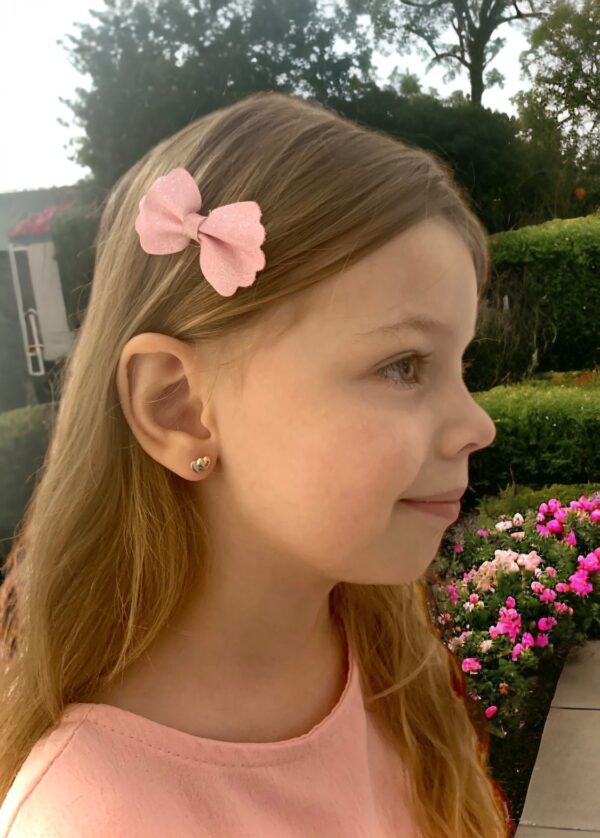 Arany Kislány fülbevalók 14 karátos Dupla szíves stekkeres fülbevaló (Nr.34) webshop