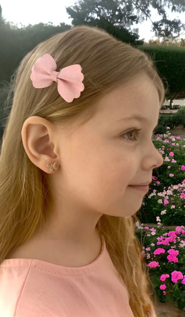 Arany Kislány fülbevalók 14 karátos Pillangós stekkeres fülbevaló (Nr.35) webshop