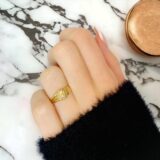Arany Gyűrűk 14 karátos Köves kis súlyú gyűrű (Nr.17) webshop