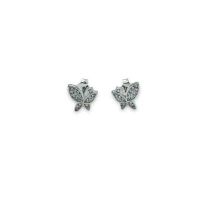 Ezüst fülbevaló Ezüst pillangós fülbevaló (Nr.25) webshop