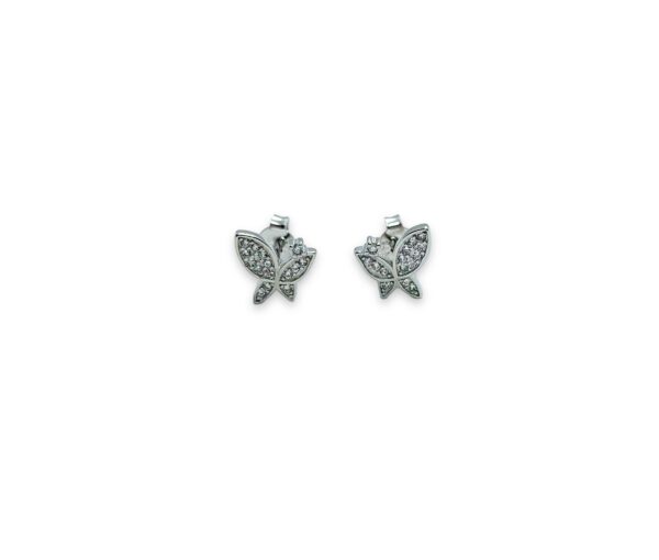 Ezüst fülbevaló Ezüst pillangós fülbevaló (Nr.25) webshop