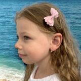 Arany Kislány fülbevalók 14 karátos Egy köves kislány fülbevaló (Nr.43) webshop
