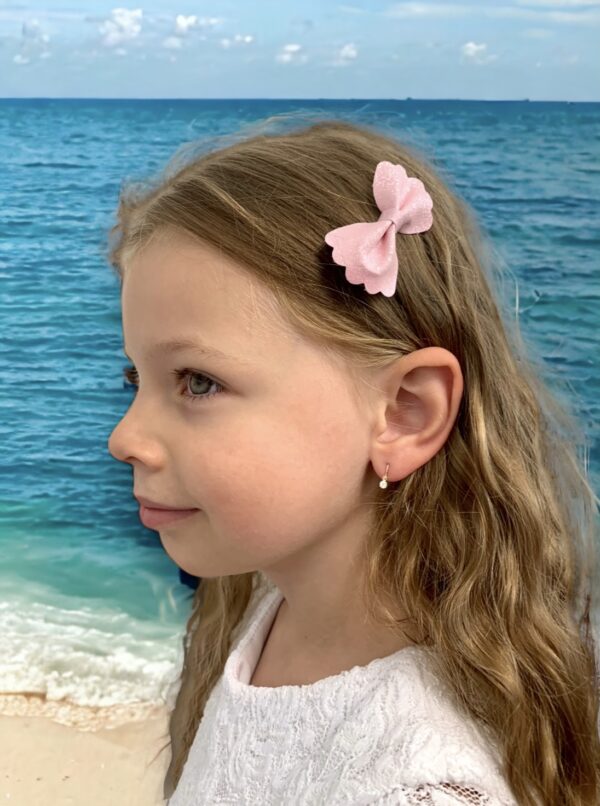 Arany Kislány fülbevalók 14 karátos Egy köves kislány fülbevaló (Nr.43) webshop