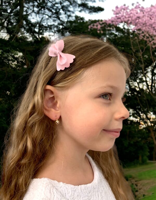 Arany Kislány fülbevalók 14 karátos Egy köves kislány fülbevaló (Nr.44) webshop