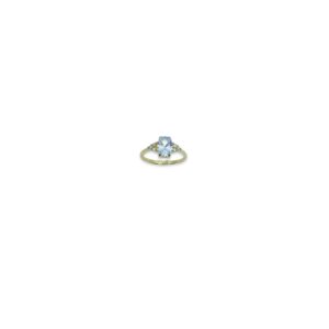 Arany Gyűrűk 14 karátos Ovális köves gyűrű (Nr.56) webshop