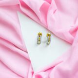 Arany Női fülbevaló 14 karátos Hosszúkás köves fülbevaló (Nr.32) webshop