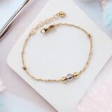 Arany Karláncok 14 karátos Golyós anker karlánc (Nr.27) webshop