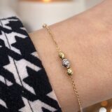 Arany Karláncok 14 karátos Golyós anker karlánc (Nr.27) webshop