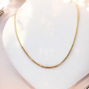 Arany Láncok 14 karátos Sárga arany Barbara tipusú lánc (Nr.18) webshop