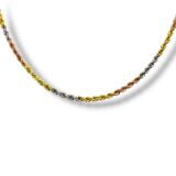 Arany Láncok 14 karátos Wales 3 színű lánc (Nr.4) webshop