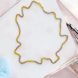 Arany Láncok 14 karátos Wales 3 színű lánc (Nr.4) webshop