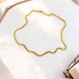 Arany Láncok 14 karátos Monalisa sárga arany lánc (Nr.19) webshop