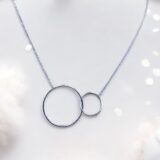 Arany Láncok 14 karátos Fehér arany anker lánc karikákkal (Nr.17) webshop