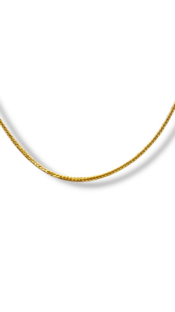 Arany Láncok 14 karátos Barbara tipusú sárga arany lánc (Nr.1) webshop