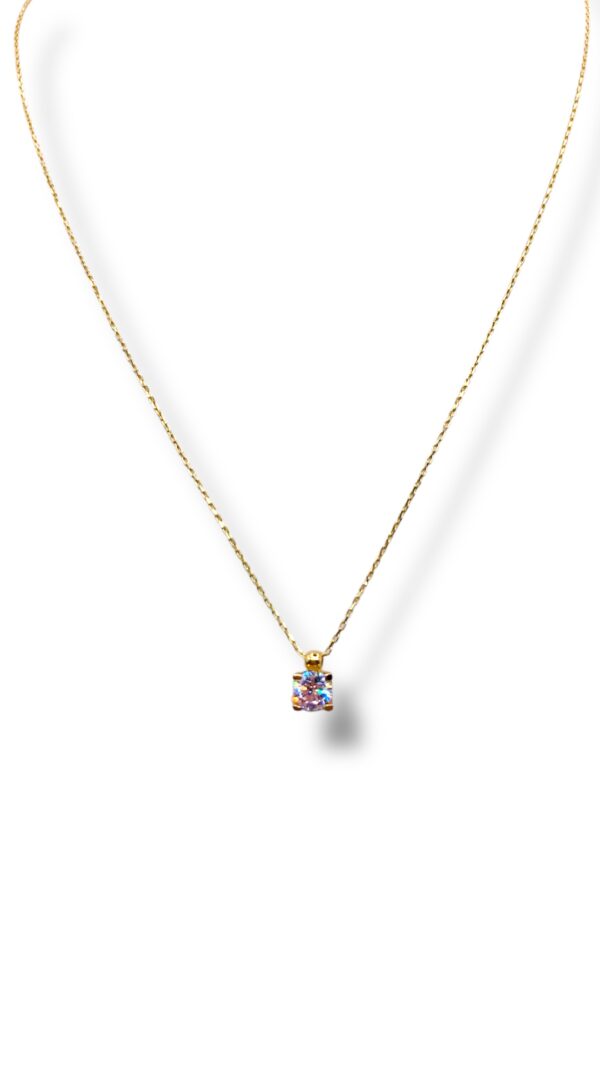 Arany Láncok 14 karátos Egy köves lánc (Nr.29) webshop