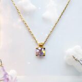 Arany Láncok 14 karátos Egy köves lánc (Nr.29) webshop