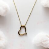 Arany Láncok 14 karátos Szív medálos lánc (Nr.11 ) webshop