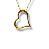 Arany Láncok 14 karátos Szív medálos lánc (Nr.11 ) webshop