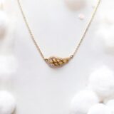 Arany Láncok 14 karátos Köves angyalszárny lánc (Nr.21) webshop