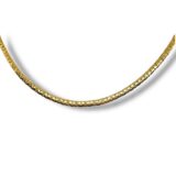 Arany Láncok 14 karátos Cobra tipusú Sárga arany lánc (Nr.51) webshop