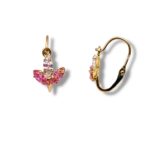 Arany Kislány fülbevalók 14 karátos Kislány fülbevaló (Nr.1) webshop