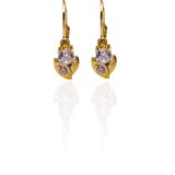 Arany Kislány fülbevalók 14 karátos Tulipán mintás kislány fülbevaló (Nr.23) webshop
