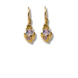 Arany Kislány fülbevalók 14 karátos Tulipán mintás kislány fülbevaló (Nr.23) webshop