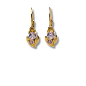 Arany Kislány fülbevalók 14 karátos Tulipán mintás kislány fülbevaló (Nr.23) webshop