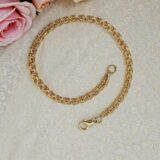 Arany Karláncok 14 karátos Karlánc , Garibaldi típusú karkötő (Nr.44) webshop