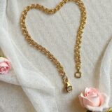 Arany Karláncok 14 karátos Karlánc , Garibaldi típusú karkötő (Nr.44) webshop