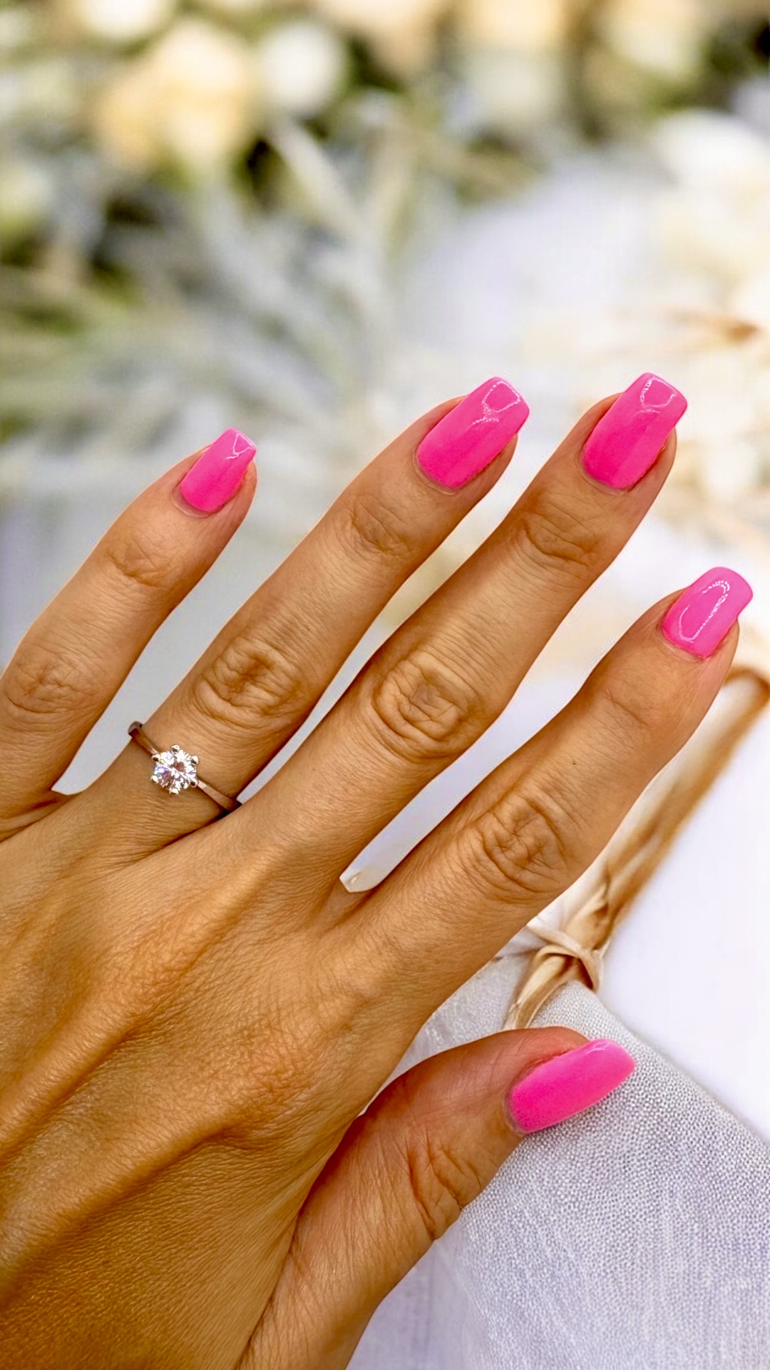 Arany Gyűrűk 14 karátos Gyűrű fehér arany soliter fazon (Nr.19) webshop Gyűrű fehér arany soliter fazon (Nr.19)