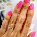 Arany Gyűrűk 14 karátos Gyűrű köves sárga arany (Nr.24) webshop